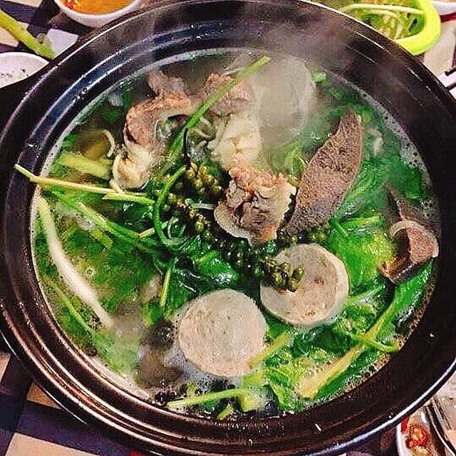 lẩu bín bò