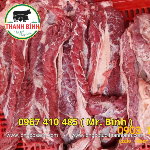 Sườn bò rút xương